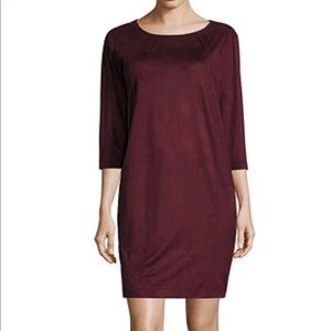 Worthington faux suede dress